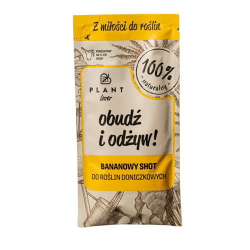 Obudź i odżyw – bananowy shot pobudzający wzrost roślin