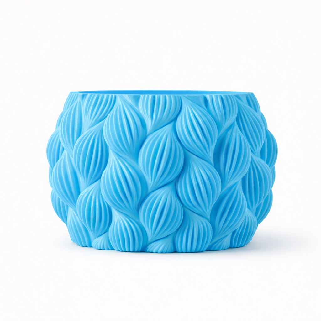 Doniczka Tavira 3D – Geometryczna doniczka z PLA tworzona na zamówienie_6