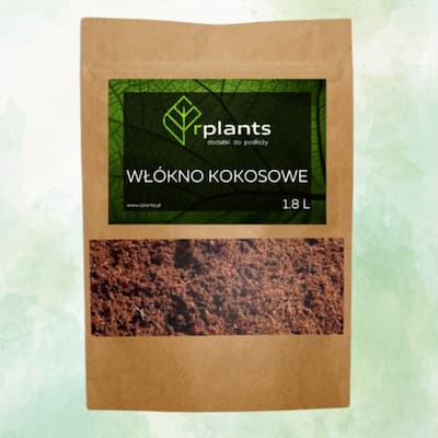 Włókno kokosowe do uprawy roślin doniczkowych Włókno kokosowe 1.8L do uprawy roślin doniczkowych